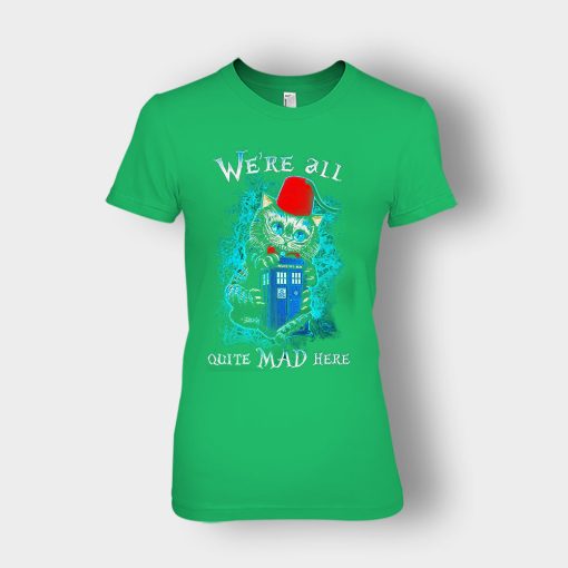 Alice-in-Wonderland-Cheshires-Doctor-Who-Ladies-T-Shirt-Irish-Green