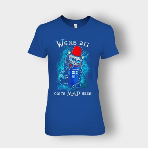 Alice-in-Wonderland-Cheshires-Doctor-Who-Ladies-T-Shirt-Royal