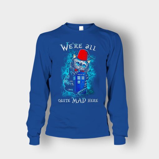 Alice-in-Wonderland-Cheshires-Doctor-Who-Unisex-Long-Sleeve-Royal