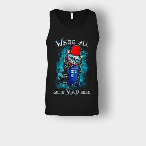 Alice-in-Wonderland-Cheshires-Doctor-Who-Unisex-Tank-Top-Black