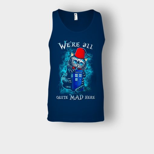 Alice-in-Wonderland-Cheshires-Doctor-Who-Unisex-Tank-Top-Navy