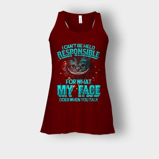 Alice-in-Wonderland-I-Cant-Be-Held-Responsible-Bella-Womens-Flowy-Tank-Maroon