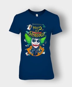 Alice-in-Wonderland-Joker-Mad-Hatter-Ladies-T-Shirt-Navy