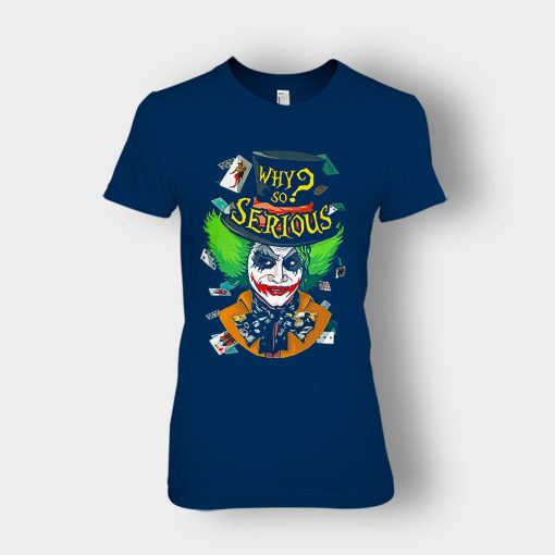 Alice-in-Wonderland-Joker-Mad-Hatter-Ladies-T-Shirt-Navy