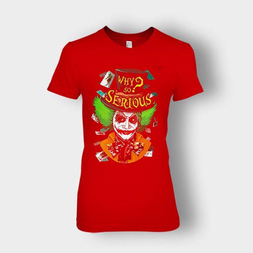 Alice-in-Wonderland-Joker-Mad-Hatter-Ladies-T-Shirt-Red