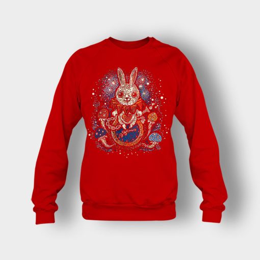 Alice-in-Wonderland-Link-Crewneck-Sweatshirt-Red