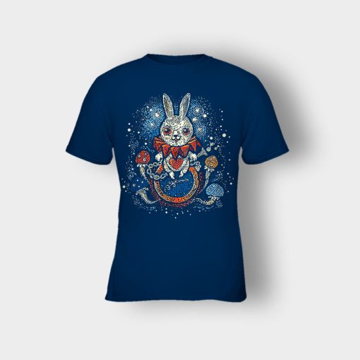 Alice-in-Wonderland-Link-Kids-T-Shirt-Navy