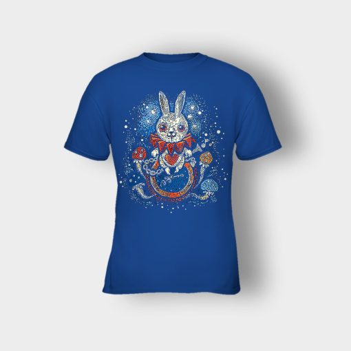 Alice-in-Wonderland-Link-Kids-T-Shirt-Royal