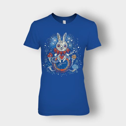 Alice-in-Wonderland-Link-Ladies-T-Shirt-Royal