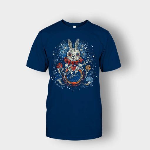 Alice-in-Wonderland-Link-Unisex-T-Shirt-Navy