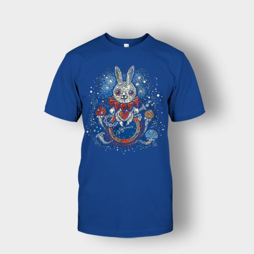 Alice-in-Wonderland-Link-Unisex-T-Shirt-Royal