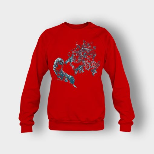 Alice-in-Wonderland-Memories-Crewneck-Sweatshirt-Red