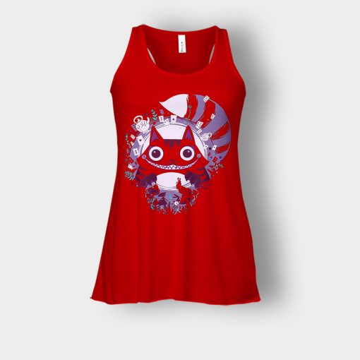 Alice-in-Wonderland-Nightmares-Cheshire-Bella-Womens-Flowy-Tank-Red