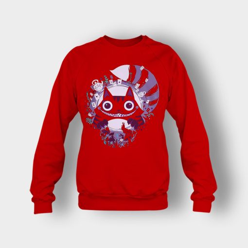 Alice-in-Wonderland-Nightmares-Cheshire-Crewneck-Sweatshirt-Red