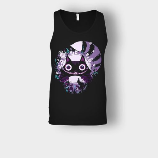 Alice-in-Wonderland-Nightmares-Cheshire-Unisex-Tank-Top-Black