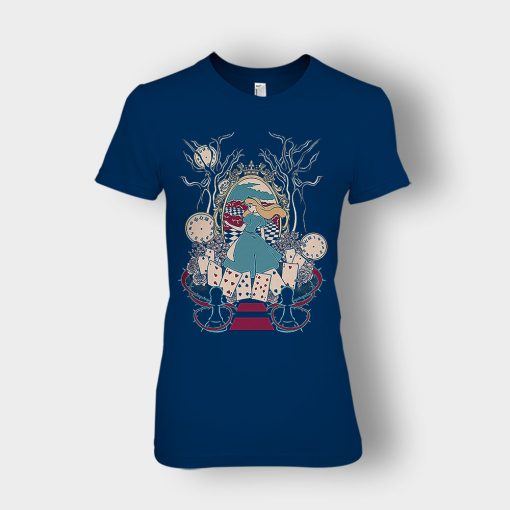 Alice-in-Wonderland-Sp-Ladies-T-Shirt-Navy