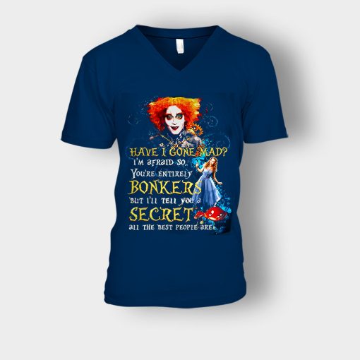 Alice-in-Wonderland-Special-Edition-Unisex-V-Neck-T-Shirt-Navy