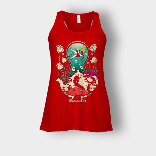 Alice-in-Wonderland-Tea-Party-Crash-Bella-Womens-Flowy-Tank-Red