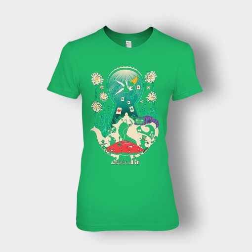 Alice-in-Wonderland-Tea-Party-Crash-Ladies-T-Shirt-Irish-Green