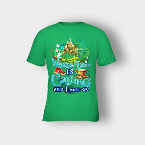 Alice-in-Wonderland-Tea-Party-Kids-T-Shirt-Irish-Green
