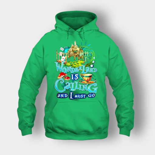 Alice-in-Wonderland-Tea-Party-Unisex-Hoodie-Irish-Green