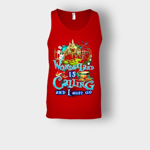 Alice-in-Wonderland-Tea-Party-Unisex-Tank-Top-Red