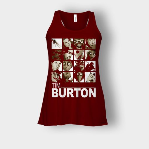 Alice-in-Wonderland-Tim-Burton-Characters-Bella-Womens-Flowy-Tank-Maroon