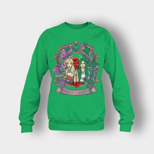 Alice-in-Wonderland-Two-Side-Light-And-Dark-Crewneck-Sweatshirt-Irish-Green