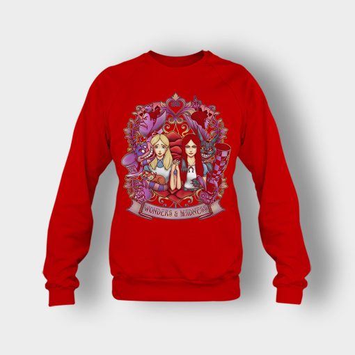 Alice-in-Wonderland-Two-Side-Light-And-Dark-Crewneck-Sweatshirt-Red