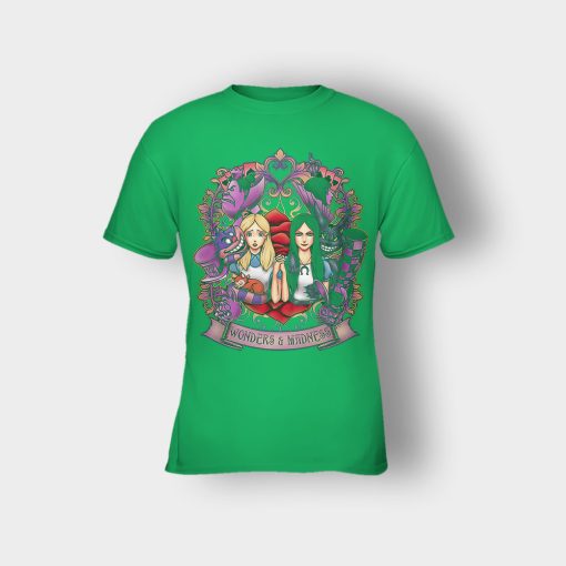 Alice-in-Wonderland-Two-Side-Light-And-Dark-Kids-T-Shirt-Irish-Green