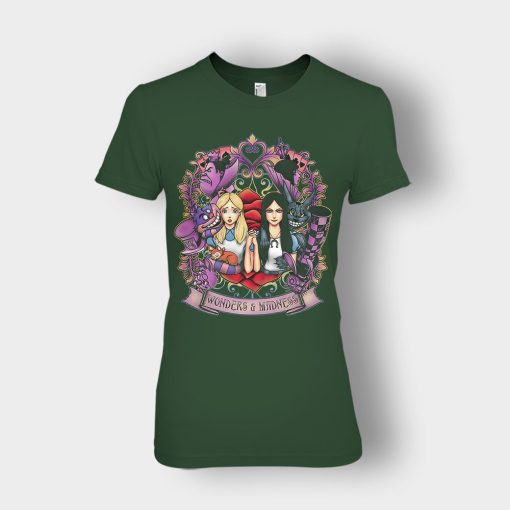 Alice-in-Wonderland-Two-Side-Light-And-Dark-Ladies-T-Shirt-Forest