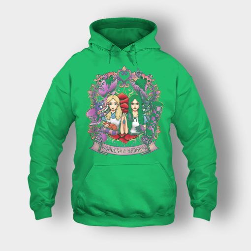 Alice-in-Wonderland-Two-Side-Light-And-Dark-Unisex-Hoodie-Irish-Green