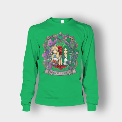 Alice-in-Wonderland-Two-Side-Light-And-Dark-Unisex-Long-Sleeve-Irish-Green