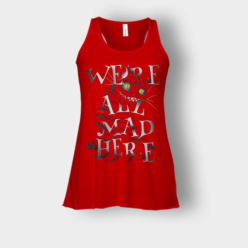 Alice-in-Wonderland-Were-All-Are-Mad-Bella-Womens-Flowy-Tank-Red