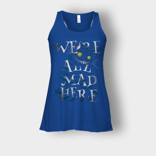 Alice-in-Wonderland-Were-All-Are-Mad-Bella-Womens-Flowy-Tank-Royal
