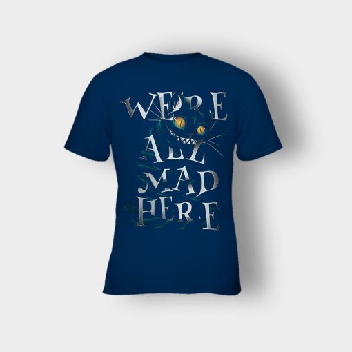 Alice-in-Wonderland-Were-All-Are-Mad-Kids-T-Shirt-Navy