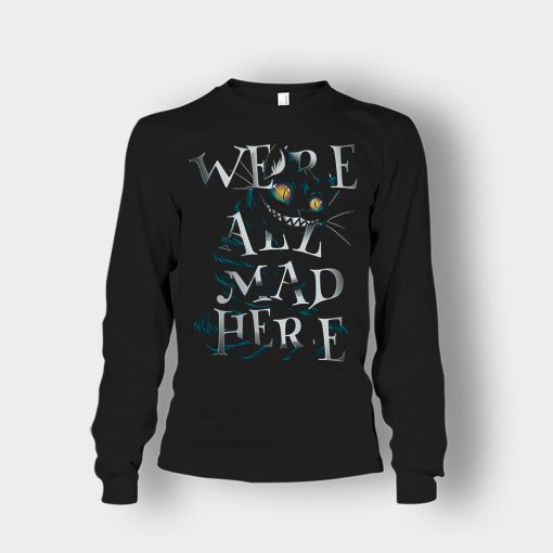 Alice-in-Wonderland-Were-All-Are-Mad-Unisex-Long-Sleeve-Black