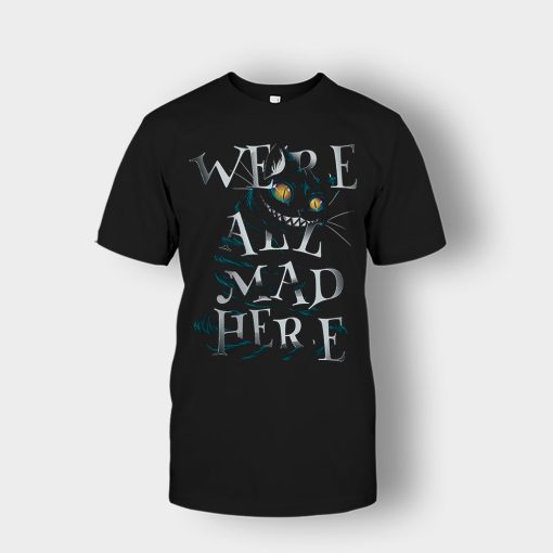 Alice-in-Wonderland-Were-All-Are-Mad-Unisex-T-Shirt-Black