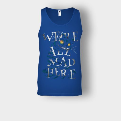 Alice-in-Wonderland-Were-All-Are-Mad-Unisex-Tank-Top-Royal