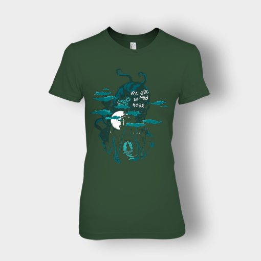 Alice-in-Wonderland-World-Ladies-T-Shirt-Forest