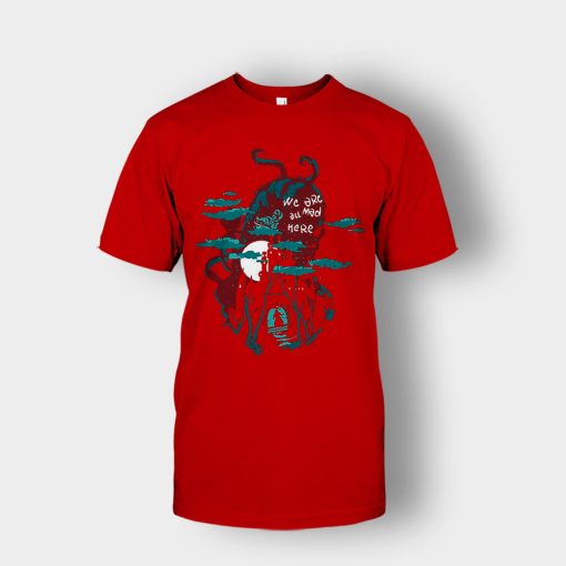 Alice-in-Wonderland-World-Unisex-T-Shirt-Red