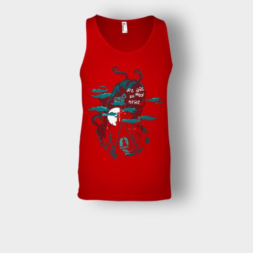 Alice-in-Wonderland-World-Unisex-Tank-Top-Red