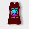 Alien-Storm-Area-51-they-cant-take-us-all-Bella-Womens-Flowy-Tank-Maroon