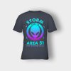Alien-Storm-Area-51-they-cant-take-us-all-Kids-T-Shirt-Dark-Heather