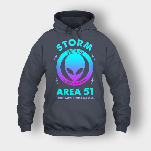 Alien-Storm-Area-51-they-cant-take-us-all-Unisex-Hoodie-Dark-Heather