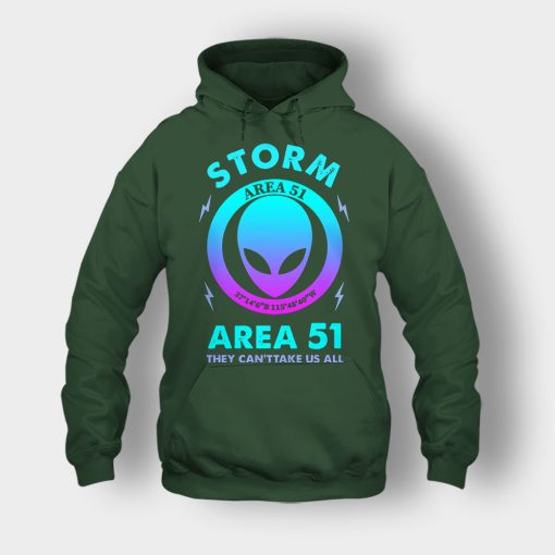 Alien-Storm-Area-51-they-cant-take-us-all-Unisex-Hoodie-Forest