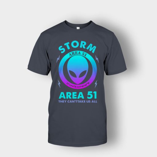 Alien-Storm-Area-51-they-cant-take-us-all-Unisex-T-Shirt-Dark-Heather