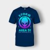 Alien-Storm-Area-51-they-cant-take-us-all-Unisex-T-Shirt-Navy