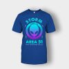 Alien-Storm-Area-51-they-cant-take-us-all-Unisex-T-Shirt-Royal
