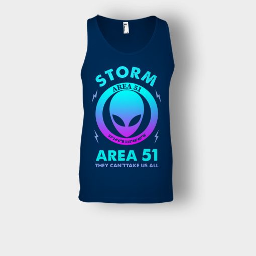 Alien-Storm-Area-51-they-cant-take-us-all-Unisex-Tank-Top-Navy